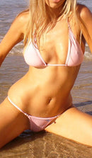 PINK MINI GString (tri back) Bikini Bottom *** SEXY POOL BEACH HOLIDAY BIKINI ***