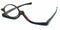 Dare to Wear Eye Make Up Eyeglasses Single Lens Rotating Glasses +1.50 Tortoiseshell