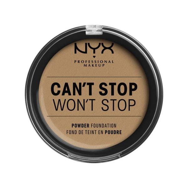 NYX Can't Stop Won't Stop Powder Foundation Caramel