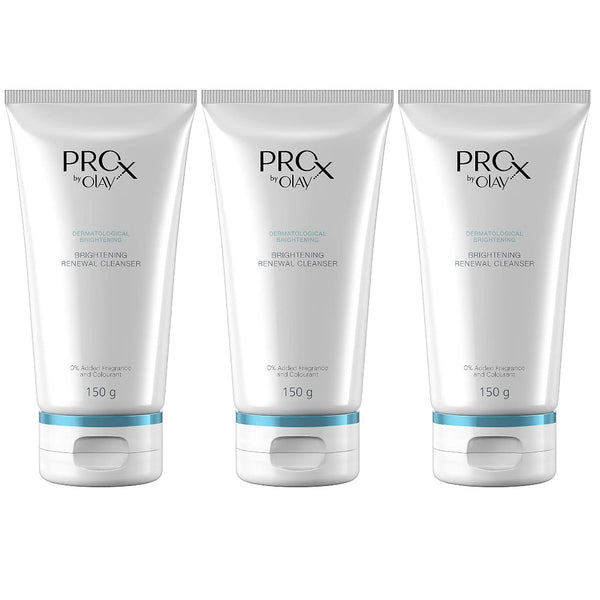 3 x Olay ProX Brightening Renewal Cleanser 150g