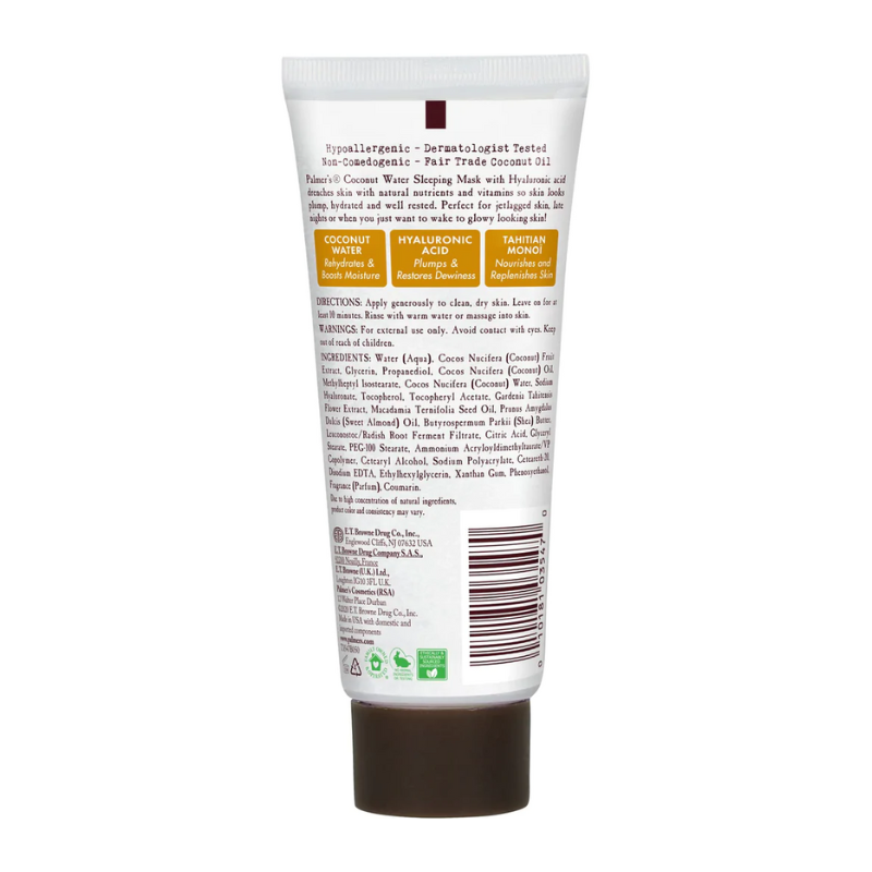 Shop Online Palmer's Coconut Oil Formula Coconut Water Hydrating Facial