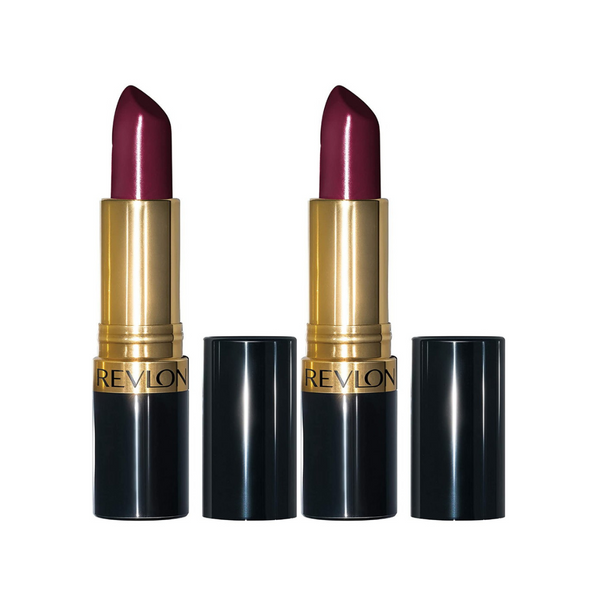 Deep Red Lipstick, 2pk Revlon Super Lustrous Lipstick 477 Black Cherry - Makeup Warehouse Australia