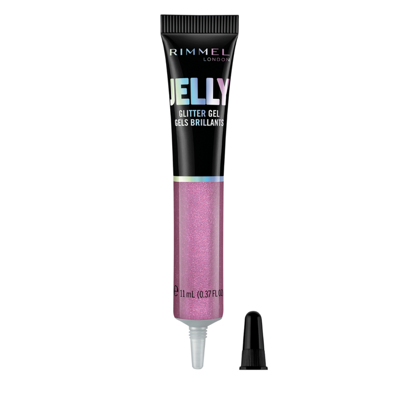 Rimmel Jelly Glitter Gel Face and Body 11mL 500 Purple Rain