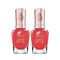 2x Sally Hansen Color Therapy Nail Polish 14.7ml 320 Aura'Nt You Relaxed?