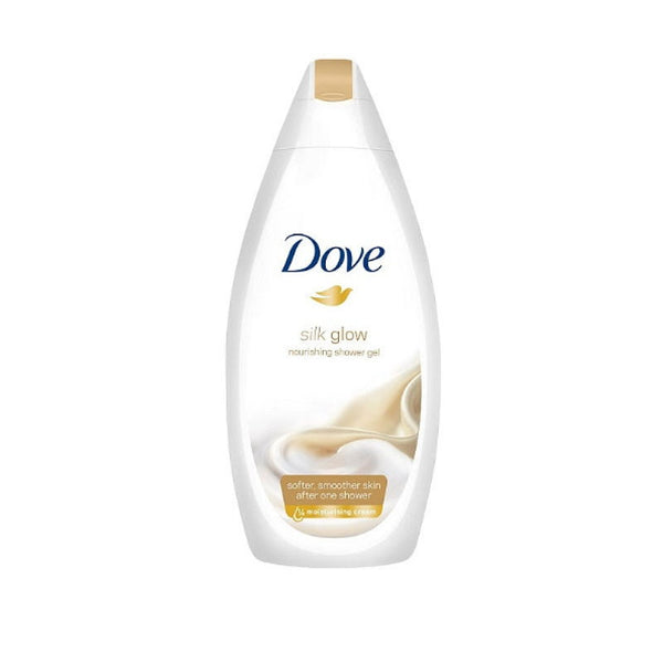 Dove Silk Glow Nourishing Body Wash 500mL - Makeup Warehouse Australia