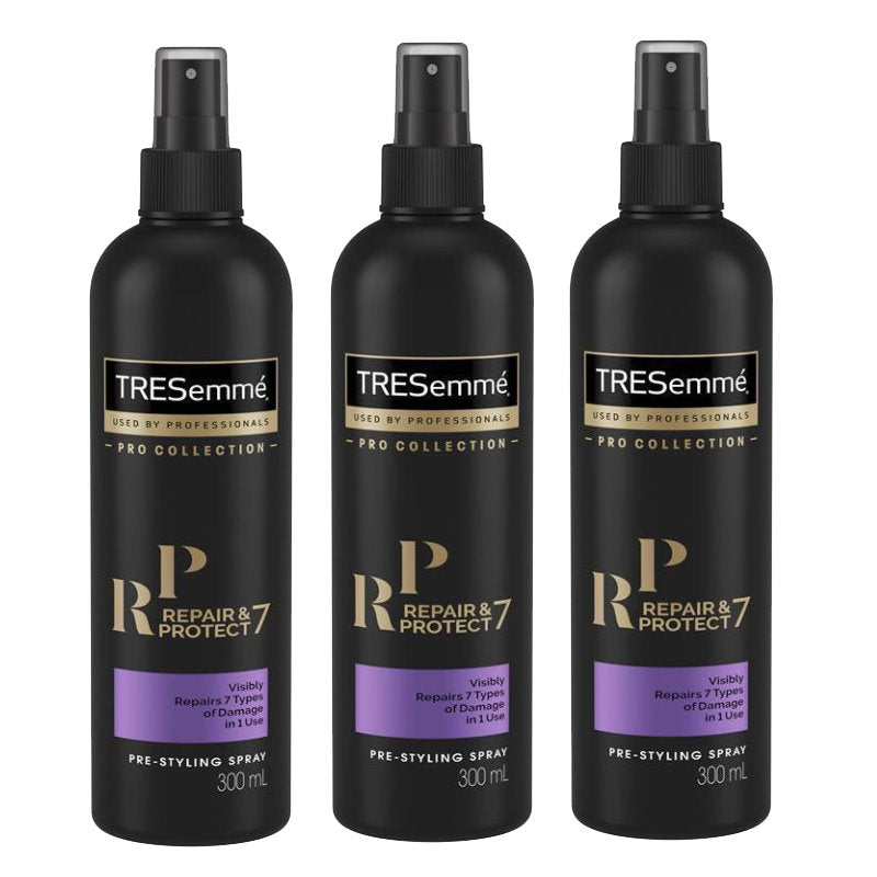 3x Tresemme Repair & Protect 7 Treatment Pre Styling Spray 300mL