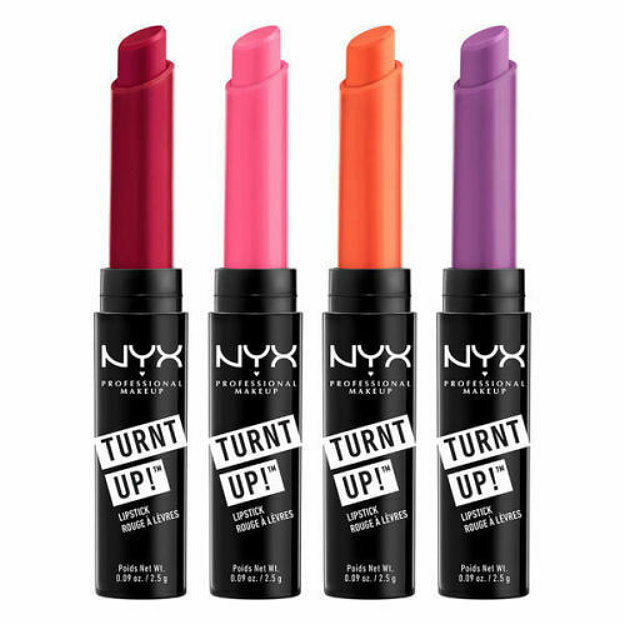 3x NYX Professional Makeup Turnt Up Lipstick TULS 22 Rock Star