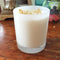 Rosy Gold Double Scented Candles Large Frosted Gloss - Lychee & Peony