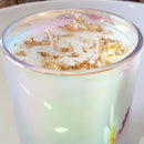 Rosy Gold Double Scented Candles Large Pearl - Japanese Honeysuckle
