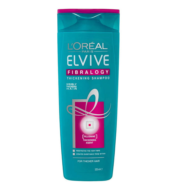 LOreal Elvive Fibralogy Thickening Shampoo 325mL - Makeup Warehouse Australia